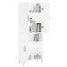 vidaXL Skříň highboard bílá 69,5 x 34 x 180 cm kompozitní dřevo