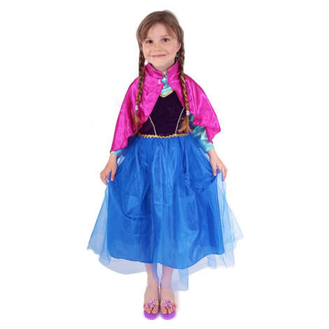 Dětský kostým princezna zimní Anička DELUXE (M) e-obal