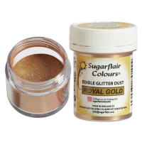 Sugarflair jedlá prachová perleťová barva - zlatá - Royal Gold 10g