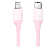 Ugreen USB-C to Lightning Silicone Cable 1m (Pink)