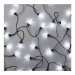 EMOS LED vánoční řetěz – šišky, 9,8 m, venkovní i vnitřní, studená bílá, programy