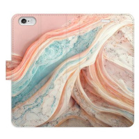 iSaprio flip pouzdro Colour Marble pro iPhone 6/6S