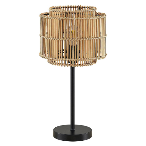 Lindby Lindby Bridga stolní lampa ze světlého bambusu