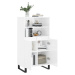 vidaXL Skříň highboard bílá s vysokým leskem 60 x 36 x 110 cm kompozit