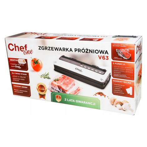 Chefone V63 vakuová svářečka potravin fólie zátka na víno