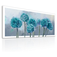 Obraz na plátně GARLIC FLOWER C různé rozměry Ludesign ludesign obrazy: 120x50 cm