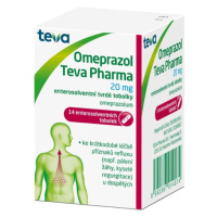 Omeprazol Teva Pharma 20 mg 14 tobolek