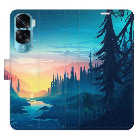 iSaprio Flip pouzdro Magical Landscape pro Honor 90 Lite 5G