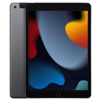 Apple iPad 2021, 64GB, Wi-Fi + Cellular, Space Gray - MK473FD/A