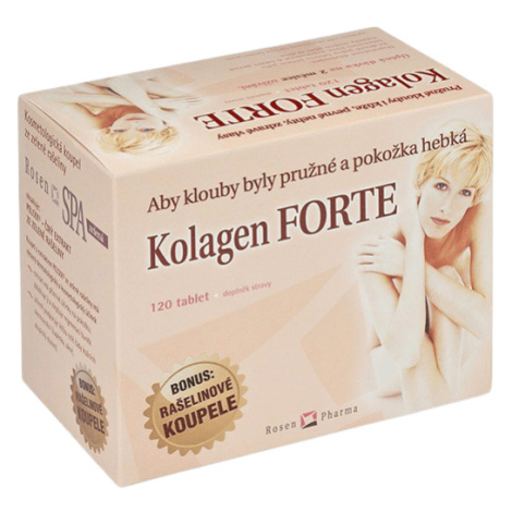 Rosen Kolagen Forte tablety 120 + 2 Spa zelené rašelinová koupele 120 tablet