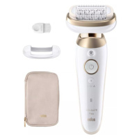 BRAUN Silk·épil 9 Flex, Epilátor 9-011 3D, Bílý/Zlatý