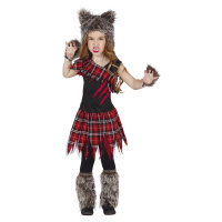 Guirca Dívčí kostým Vlk Velikost - děti: XL