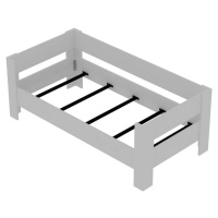 Bílá jednolůžková postel 90x190 cm Malina – Kalune Design