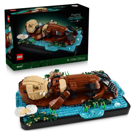 LEGO® Ideas 21366 Plavající mořské vydry