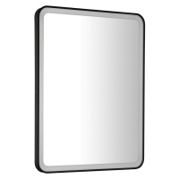Sapho VENERO zrcadlo s LED osvětlením 60x80cm, černá