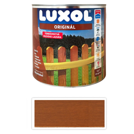 LUXOL Originál - dekorativní tenkovrstvá lazura na dřevo 2.5 l Sipo