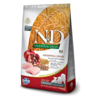 N&D low grain dog puppy M/L chicken & pomegranate 12 kg