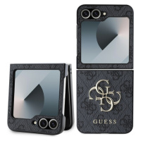 Guess PU 4G Metal Logo kryt Samsung Galaxy Z Flip 6 šedý