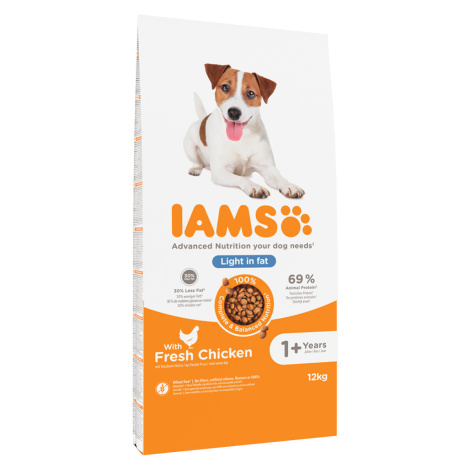 IAMS Advanced Nutrition Weight Control s kuřecím - 12 kg