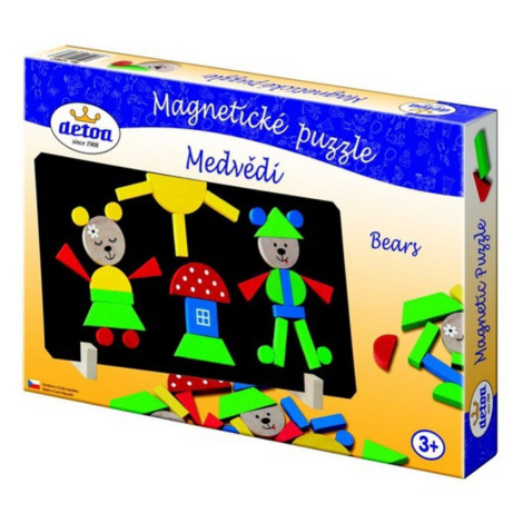 Magnetické puzzle Medvědi Detoa