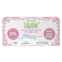 Tadam Dermo sensitivní tampony z BIO bavlny mini 16 ks