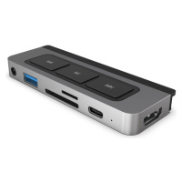 Hyper® HyperDrive Media 6-in-1 USB-C Hub pro iPad Šedá