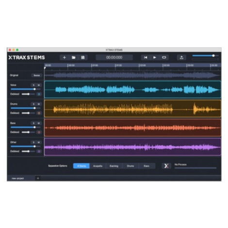 Audionamix XTRAX STEMS (Digitální produkt)