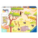 Ravensburger 05594 puzzle & play dobrodružství na safari 2x24 dílků