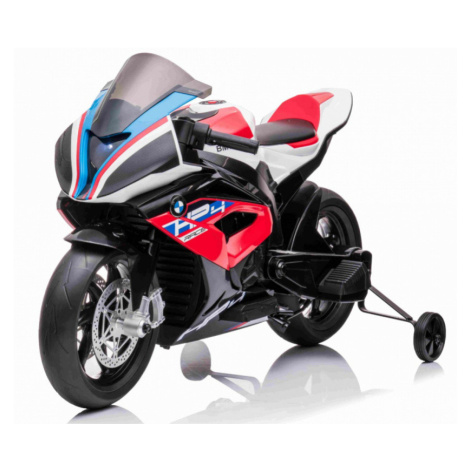 mamido  Dětská elektrická motorka BMW HP4 Race červená