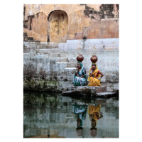 Fotografie Stepwell Reflections, Susan Moss, 30 × 40 cm