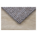 Spoltex koberce Liberec Metrážový koberec Texas 23 šedobéžový - S obšitím cm