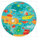 Puzzle pro nejmenší kulaté Under the Sea Round Educa zvířátka v moři 28 dílů 48 cm průměr