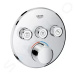 GROHE SmartControl Baterie pod omítku se 3 výstupy, chrom 29146000