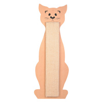 Trixie škrabací prkno Kočka, béžové - Rozměry: V 56 x Š 21 cm