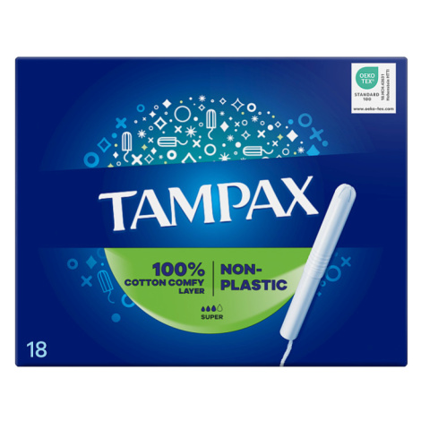 Tampax Super Tampony S Papírovým Aplikátorem 18