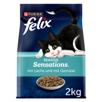 Felix Seaside Sensations losos, treska tmavá a zelenina 2 kg
