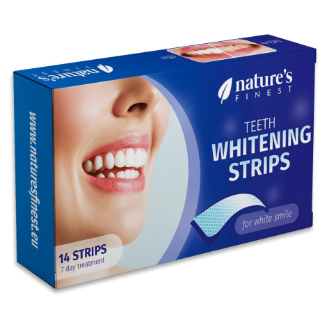 Whitening Strips 1+1 | Profesionální zubní bělení | Šetrné k povrchu zubu | Trvalé účinky | Pokr