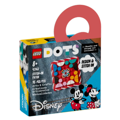 Nášivka Myšák Mickey a Myška Minnie - LEGO DOTS (41963)