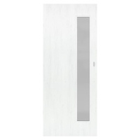 Interiérové dveře Naturel Deca posuvné 90 cm borovice bílá posuvné DECA10BB90PO