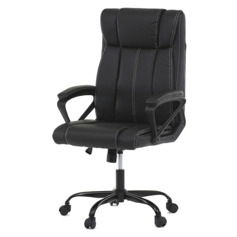 Kancelářská židle NYERIENSIS, černá ekokůže Autronic