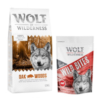 Wolf of Wilderness granule 12 kg + snack 180g zdarma! - Adult 