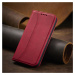 Magnet Fancy Case elegantní knížkové pouzdro na iPhone 12 Pro MAX 6.7" Red