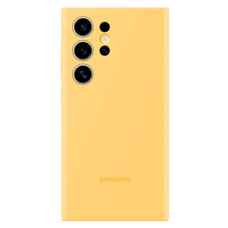 Samsung Silicone Case Galaxy S24 Ultra EF-PS928TYEGWW Žlutá