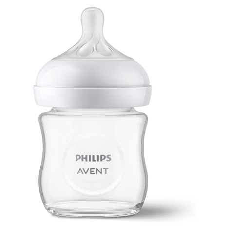 Philips Avent Natural Response Láhev skleněná 0m+ 120 ml