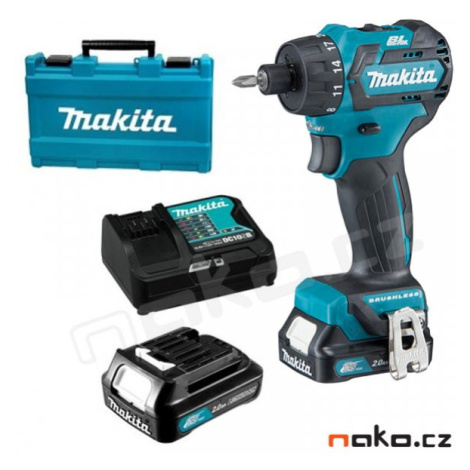 MAKITA DF032DSAE aku bezuhlíkový šroubovák LI-Ion CXT 12V/2,0Ah