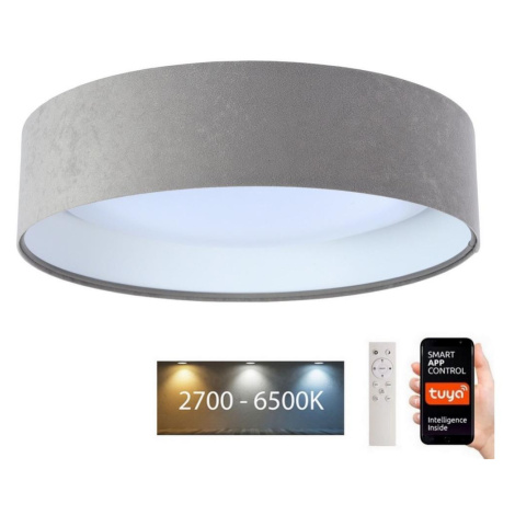 LED Stropní svítidlo SMART GALAXY LED/36W/230V Wi-Fi Tuya šedá/bílá + DO Donoci
