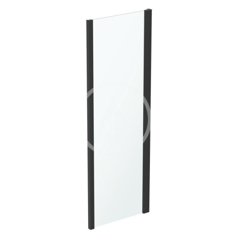 IDEAL STANDARD Connect 2 Pevná boční stěna 750 mm, černá/čiré sklo K9298V3
