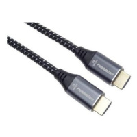 PremiumCord ULTRA HDMI 2.1 High Speed + Ethernet kabel 8K@60Hz,zlacené 3m