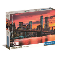 Puzzle Compact Box - East River at Dusk, 1500 ks