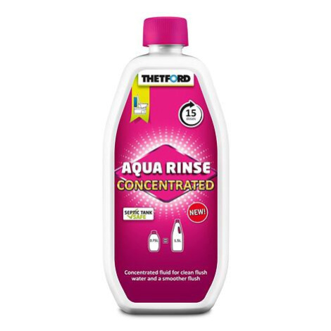 WC chemie Thetford Aqua Rinse obsah/kapacita 0,75 l koncentrát